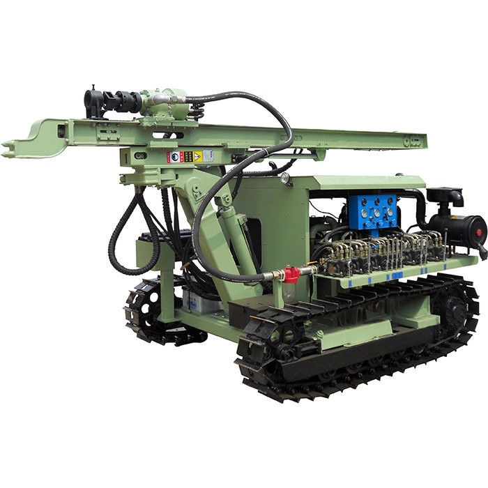 90mm - 140mm Dia تجهیزات حفاری DTH 45kw موتور دیزل پایین حفاری سوراخ