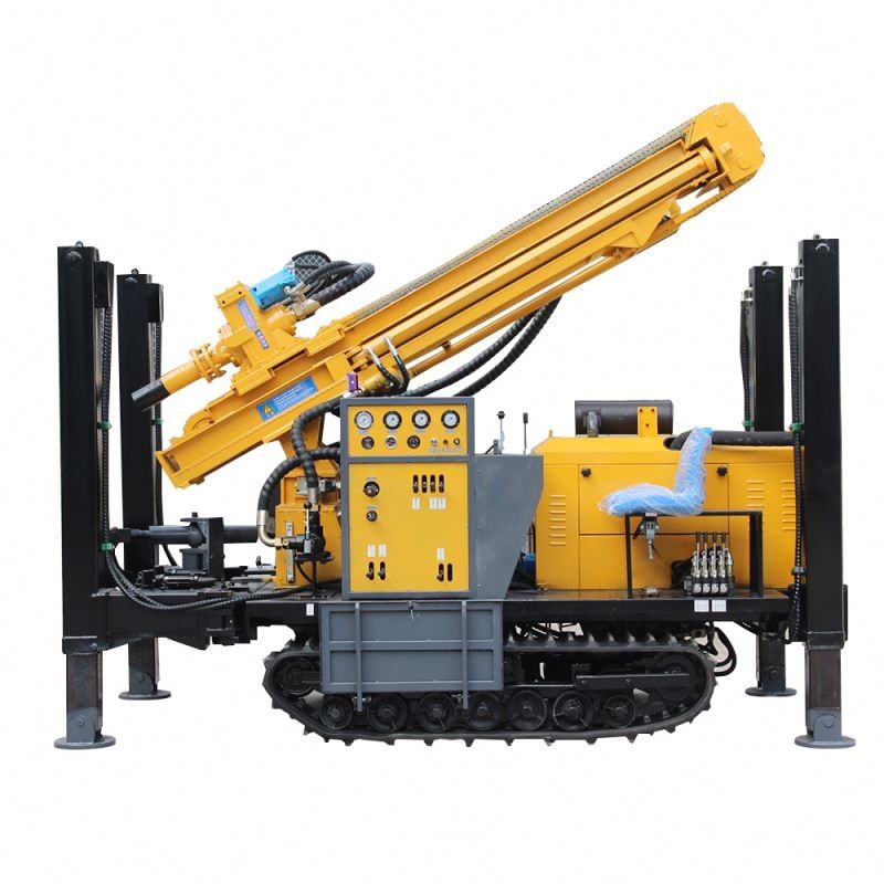 RCF200C 200 متر خزنده نصب آب حفاری ماشین هیدرولیک آب عمیق چاه حفاری ماشین آلات