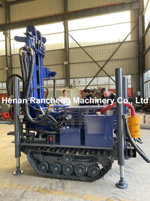 دستگاه حفاری آب کوچک 180 متری با 77.3KW موتور YuChai برای حفاری سوراخ