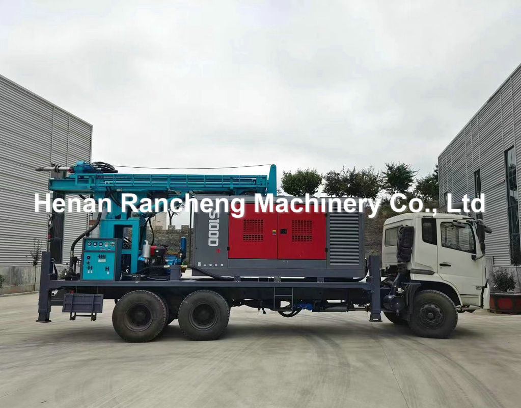 دستگاه حفاری چاه آب RCF350T دارای عمق حفاری 350 متر است