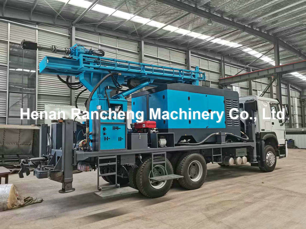 دستگاه حفاری چاه آب RCF350T دارای عمق حفاری 350 متر است