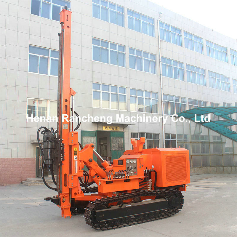 84kW تجهیزات راننده توده خورشیدی 20 - 100m عمق حفاری 90 - 300mm Bore Dia