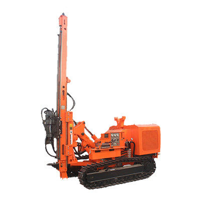 84kW تجهیزات راننده توده خورشیدی 20 - 100m عمق حفاری 90 - 300mm Bore Dia