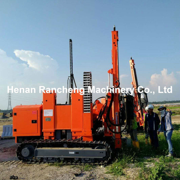 ماشین حفاری 114HP / راننده استایل خورشیدی / ماشین / تجهیزات برای نصب استایل خورشیدی