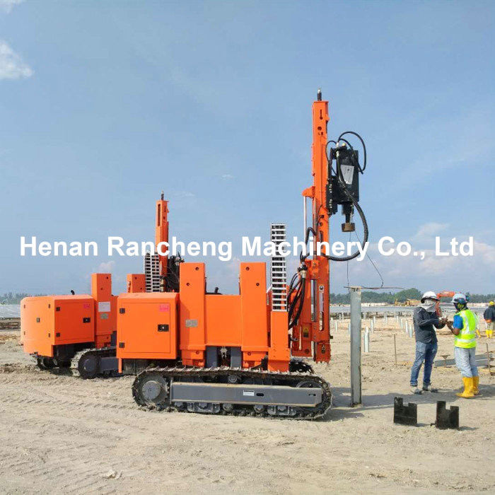ماشین حفاری 114HP / راننده استایل خورشیدی / ماشین / تجهیزات برای نصب استایل خورشیدی