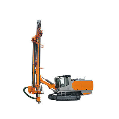 264HP موتور DTH پایین سوراخ حفاری تجهیزات 28m عمق 90 - 130mm سوراخ Dia