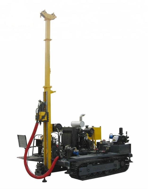 BQ NQ HQ حفاری Dia هسته حفاری ماشین زیرزمینی 100HP موتور دیزل 400m عمق