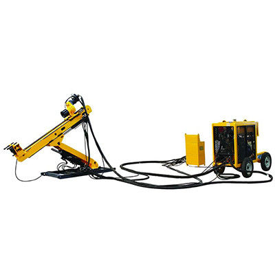 350 متر عمق حفاری زیرزمینی هسته حفاری ماشین 45KW موتور الکتریکی