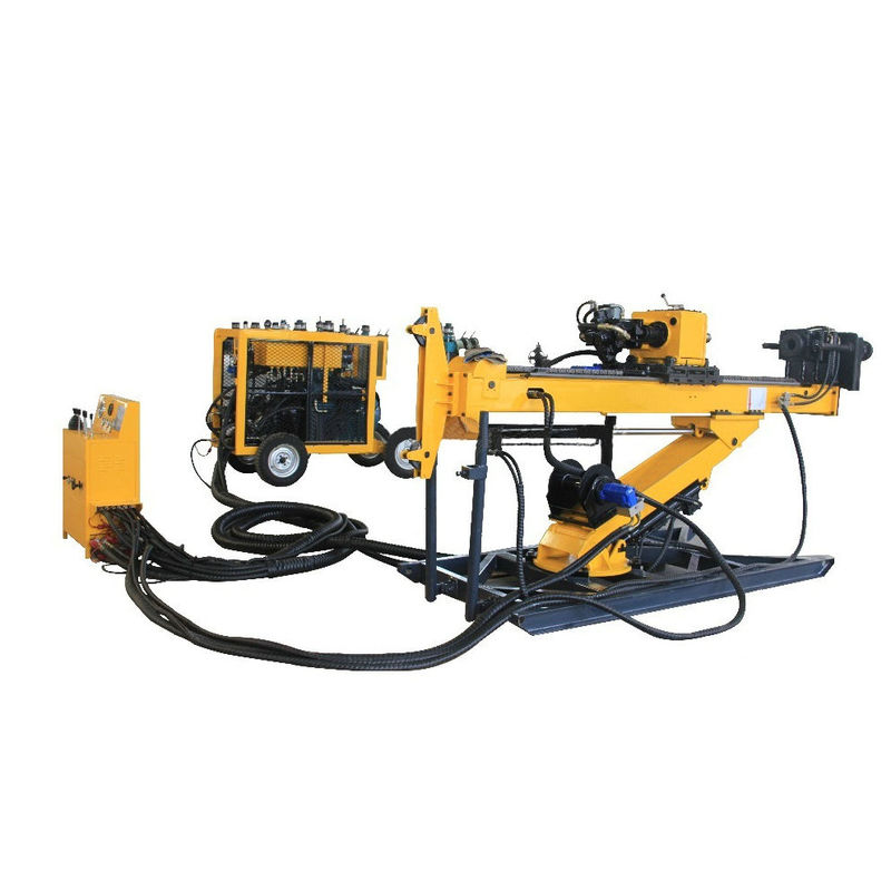 75KW موتور الکتریکی هسته حفاری ماشین زیرزمینی 550m عمق حفاری