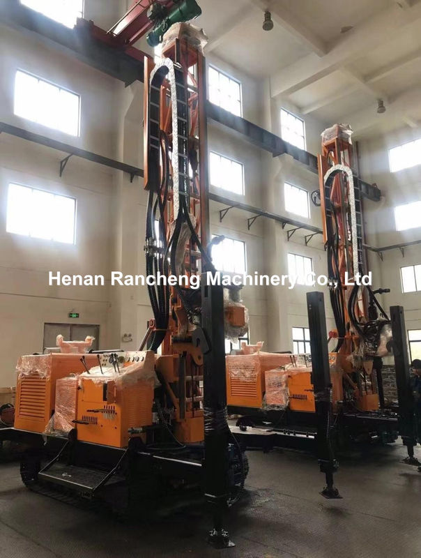 نوع کرولر 150 متر عمق حفاری ماشین آلات مهندسی چند منظوره با موتور کامینز 125KW