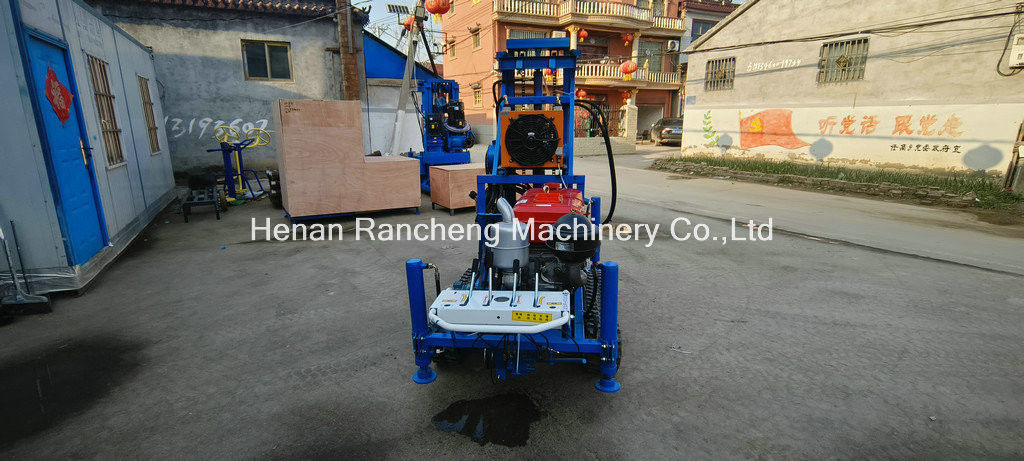 عملیات آسان RCS200C ربای کرولر دستگاه حفاری قابل حمل با عمق 150 متر قطر 450 میلی متر