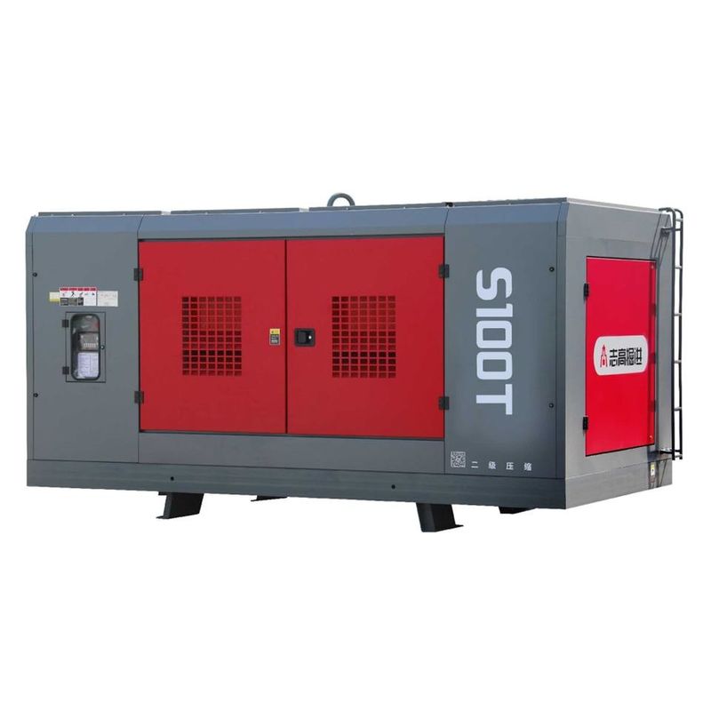 فشار کار 25 بار کمپرسور هوا حفاری 309KW کمپرسور هوا نوع پیچ