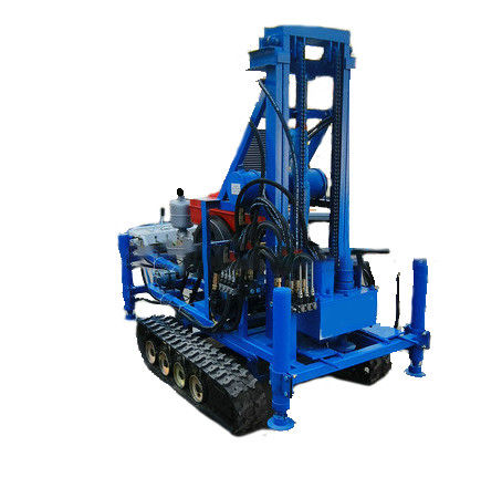 22HP / 16.2KW دستگاه حفاری قابل حمل برای چاه آب 150m عمق 50mm حفاری Dia
