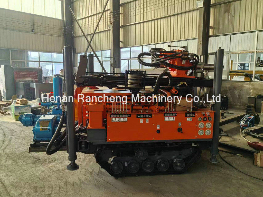 دستگاه حفاری چاه آب کوچک 180 متری با 77.3KW موتور YuChai برای سوراخ