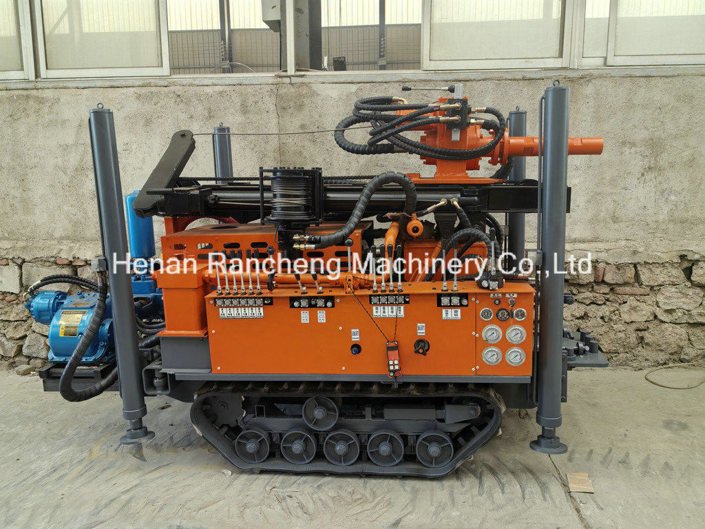 دستگاه حفاری چاه آب کوچک 180 متری با 77.3KW موتور YuChai برای سوراخ
