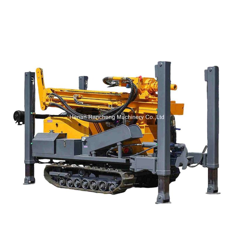 فروش داغ عمق 200 متري کاوشگر نصب شده آب چاه حفاری ماشین 58KW YuChai موتور دیزل