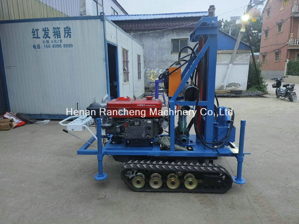 دستگاه حفاری چاه آب کوچک 160 متری با موتور 35HP