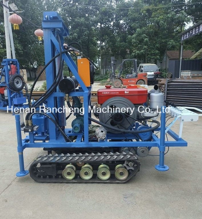 دستگاه حفاری چاه آب کوچک 160 متری با موتور 35HP