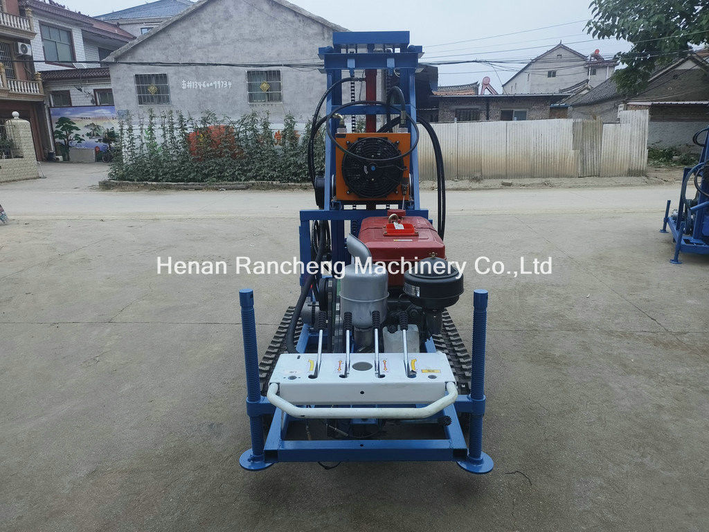دستگاه حفاری چاه آب کوچک 160 متری با موتور 35HP