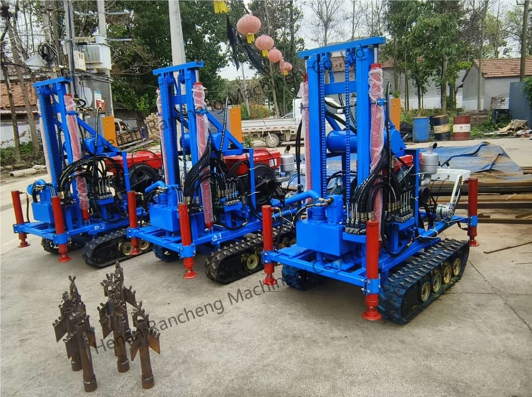 دستگاه حفاری چاه آب کوچک 160 متری با موتور 35HP