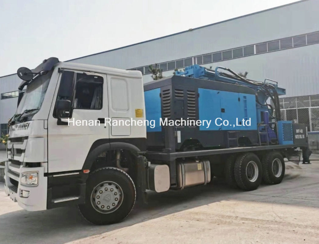 هیدرولیک ۳۵۰ متر ماشین حفاری چاه نصب شده کامیون حفاری قیمت دیزل آب چاه حفاری آب برای فروش