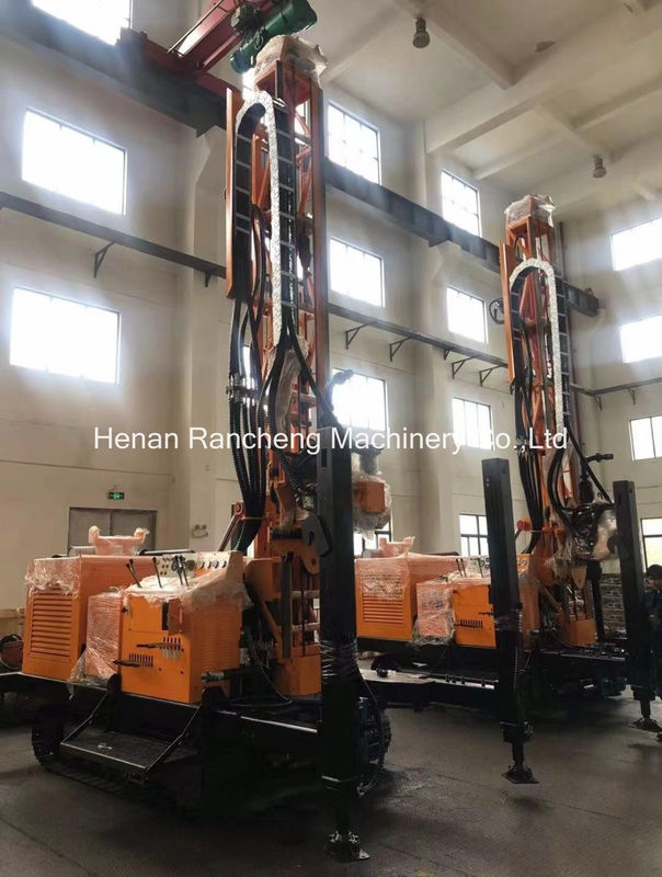 گردش معکوس RC ماشین حفاری ماشین اکتشاف 300m عمق هیدرولیک هسته حفاری