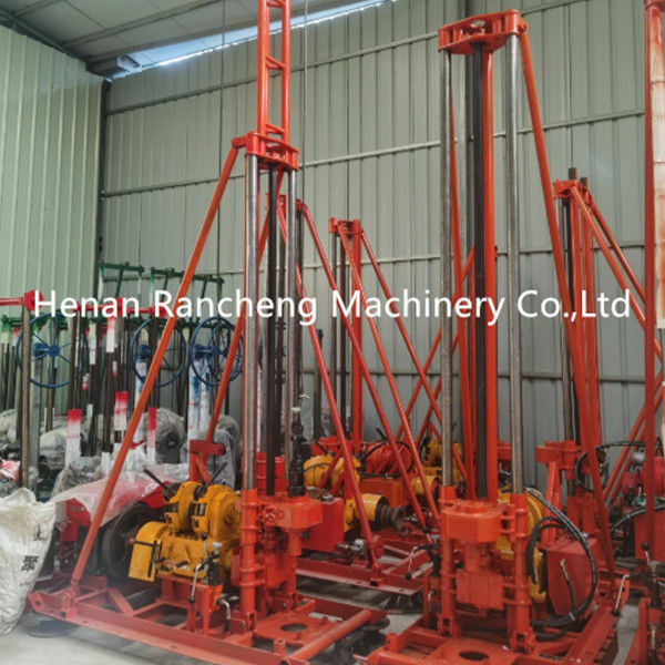 100-150m عمق 75mm-130mm قطر هسته ریگ با 10.6KW 15HP Changchai