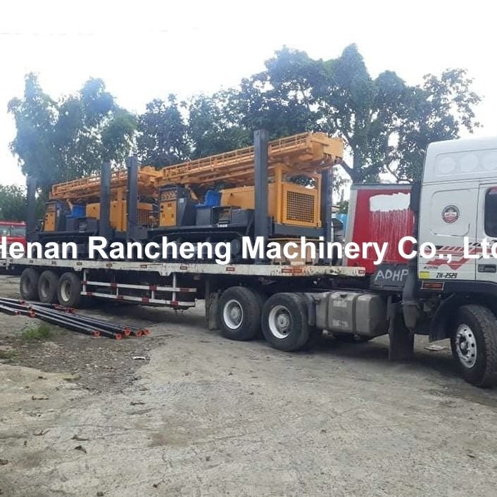 30° توانایی صعود 800m آب عمیق چاه حفاری ریگ با نیروی بلند 30T