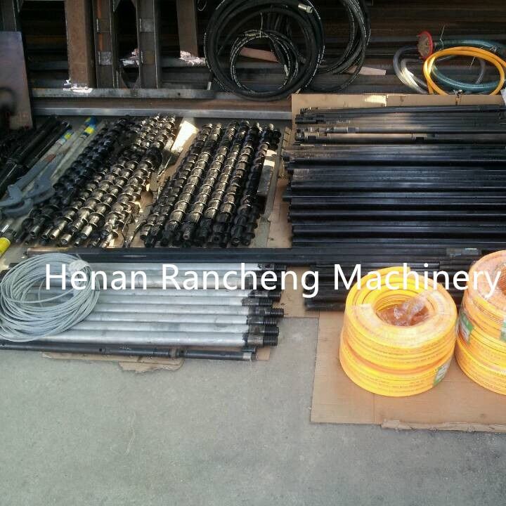 100-150m عمق 75mm-130mm قطر هسته ریگ با 10.6KW 15HP Changchai