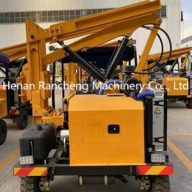 راننده تپه خورشیدی با موتور 39KW 170 سانتی متر عمق حفاری 2600 میلی متر ارتفاع تپه
