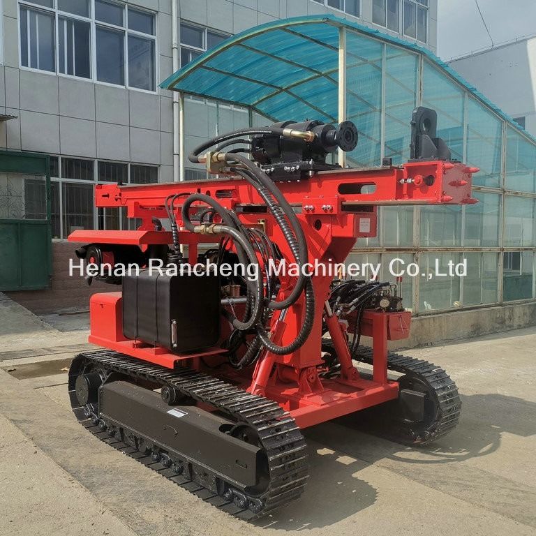 RC130Y Micro Pile Rig 400mm قطر حفاری چاه آب آب چاه آجر پیلی DTH حفاری