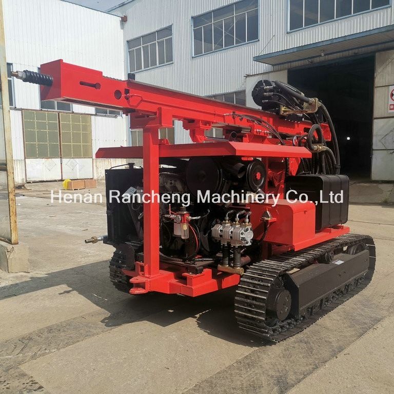 RC130Y Micro Pile Rig 400mm قطر حفاری چاه آب آب چاه آجر پیلی DTH حفاری