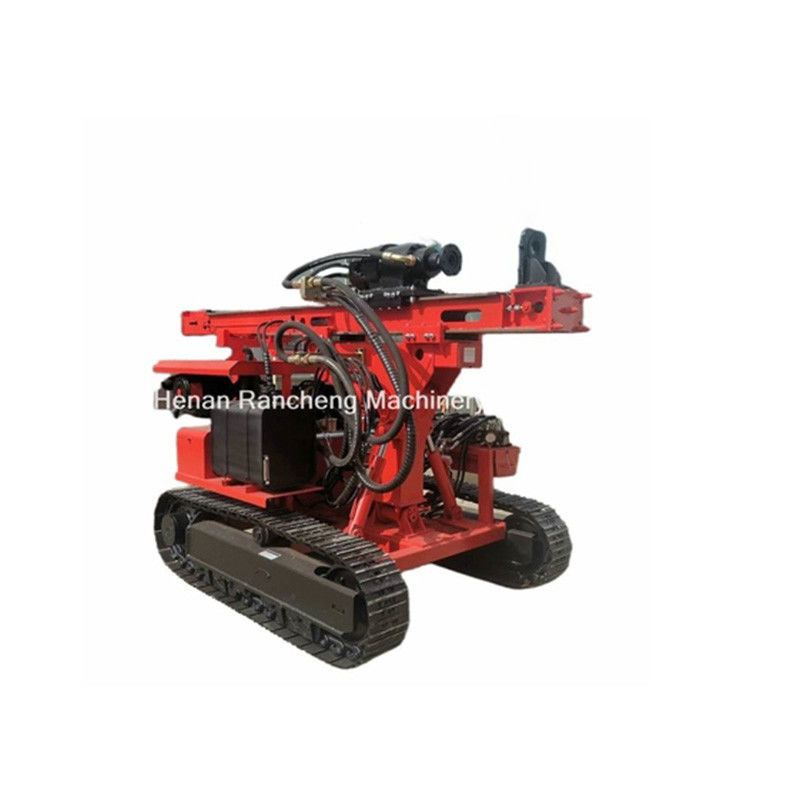 RC130Y Micro Pile Rig 400mm قطر حفاری چاه آب آب چاه آجر پیلی DTH حفاری
