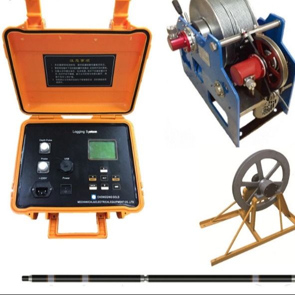 300 متر RCQ-2D تجهیزات حفاری با JMZD-2D Sidewall Density Gamma Probe