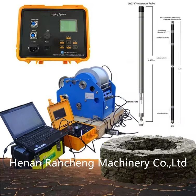 300 متر RCQ-2D تجهیزات حفاری با JMZD-2D Sidewall Density Gamma Probe