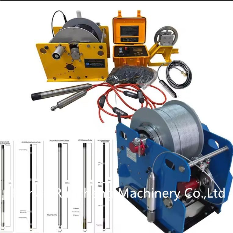 300 متر RCQ-2D تجهیزات حفاری با JMZD-2D Sidewall Density Gamma Probe