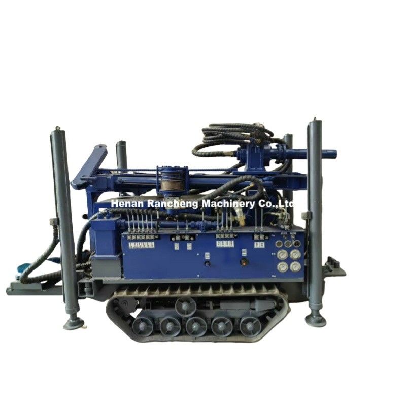 عمق 180 متر ماشین حفاری سوراخ کوچک با موتور دیزل 77.3KW