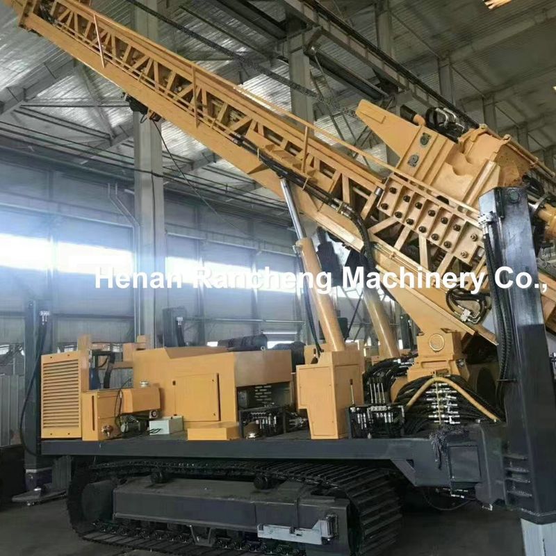 عمق 1000 متر چاه آب عمیق دستگاه اکتشافات ژئوتکنولوژیک با موتور کمینز 194KW