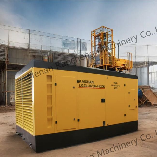 کمپرسور هواي 30 بار با موتور 550 اسب بخار براي چاه هاي عميق