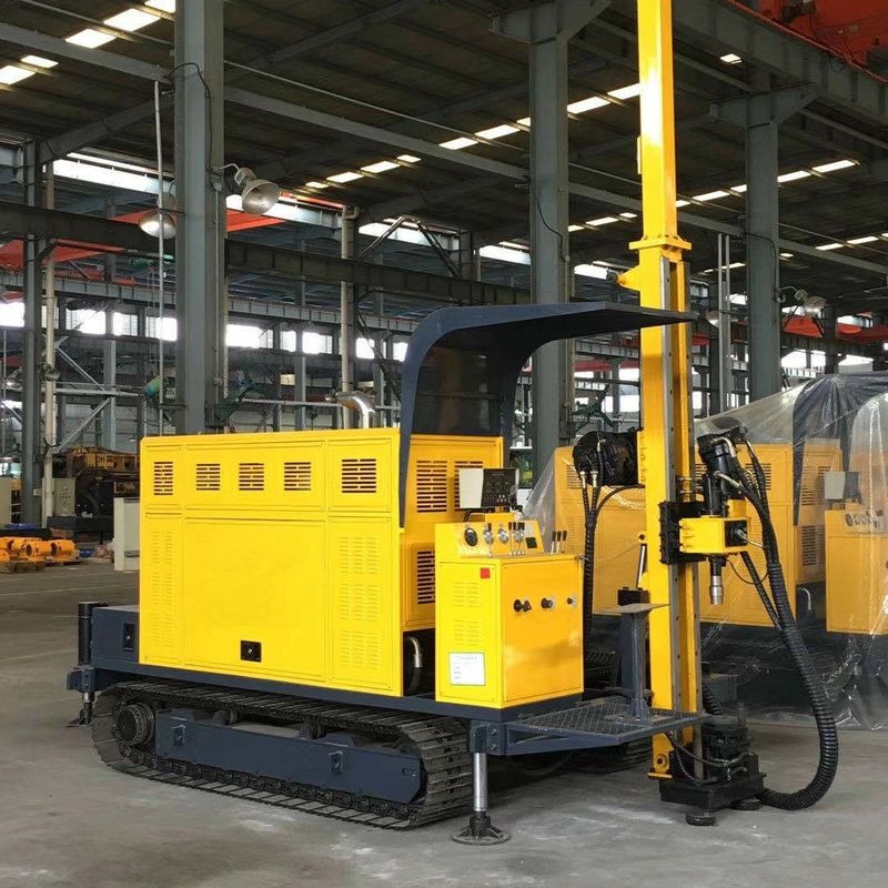 2200rpm سرعت هيدروليک کلاهبردار هسته حفاری رگ توسط 74KW موتور دیزل کامینز