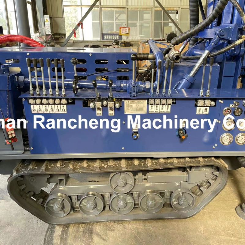 دستگاه حفاری چاه های آب عمیق 180 متری با موتور 77.3 KW و مسیرهای خزنده