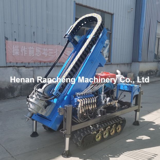 1.2T 30m 30HP موتور قدرت خزنده محرک توده خورشیدی با 4 پای هیدرولیک