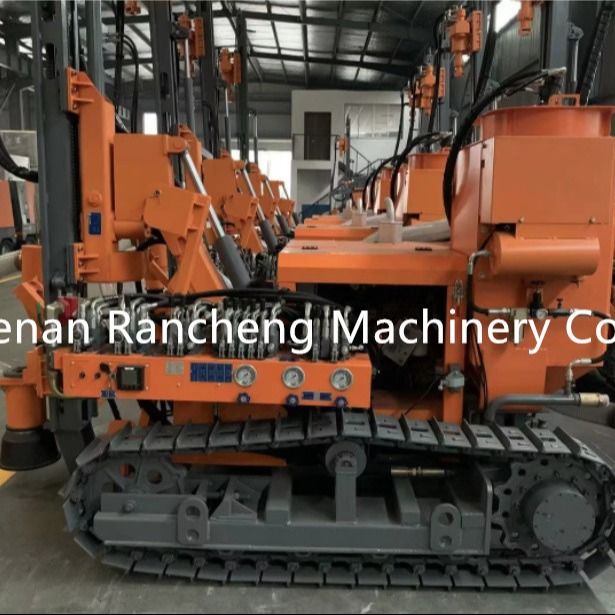 RCZ412B-1 دستگاه حفاری سطح DTH جداگانه با 58KW قدرت 20m عمق در انبار
