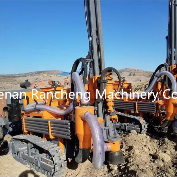 RCZ412B-1 دستگاه حفاری سطح DTH جداگانه با 58KW قدرت 20m عمق در انبار