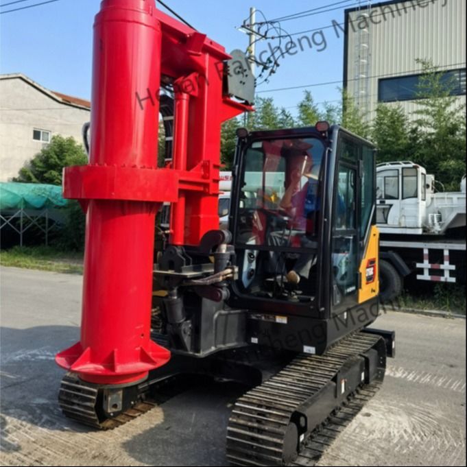 RCQ-10C هیدرولیک مینی استخر حفاری 10 متر عمق با 36KW موتور کوبوتا Sany SY60C شاسی حفاری
