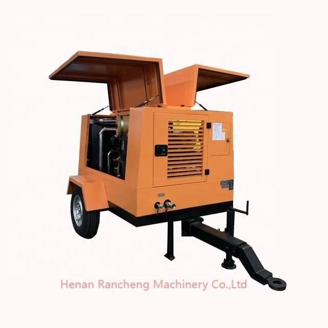 1400 کیلوگرم کمپرسور هواپیمایی با پیچ دیزل قابل حمل 55KW برای فشار کار 8 بار