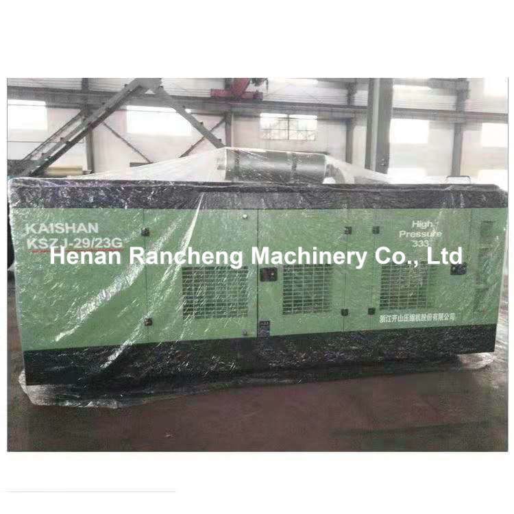 1107CFM 25bBar کمپرسورهای پیچ دار موتور دیزل کمپرسورهای هوا قابل حمل برای فشار 2.5-1.8 Mpa