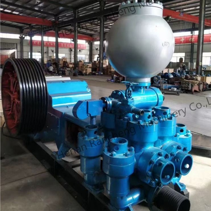 185KW قدرت 7MPa حداکثر فشار حفاری پمپ گل برای پروژه های چاه آب عمیق 1000m 7200kg