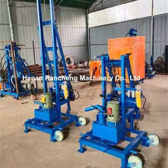 عمق حفاری 100 متری ماشین اصلی حفاری آب قابل حمل الکتریکی با موتور 22HP