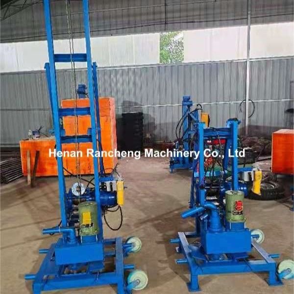 عمق حفاری 100 متری ماشین اصلی حفاری آب قابل حمل الکتریکی با موتور 22HP
